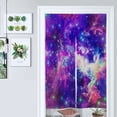 thumbnail image 1 of Space With Bright Star Nebula Door Curtain Nordic Living Room DoorCurtain Porch Partition Curtain Kitchen Rative Half Curtain, 1 of 4