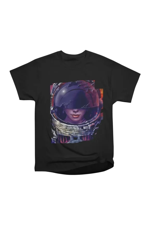 Space Woman T-Shirt Tee Gift For Him Merch For Her Apparel For Friend