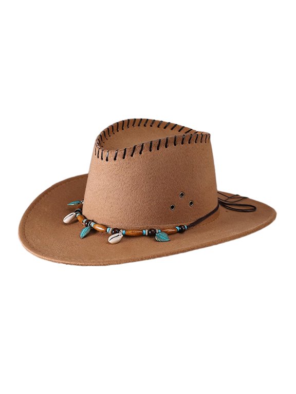 Space X Cap Size 8 Cowboy Hat Western Denim Curved High Hat Wool Brim Hat Style British Jazz Hat Men And Women