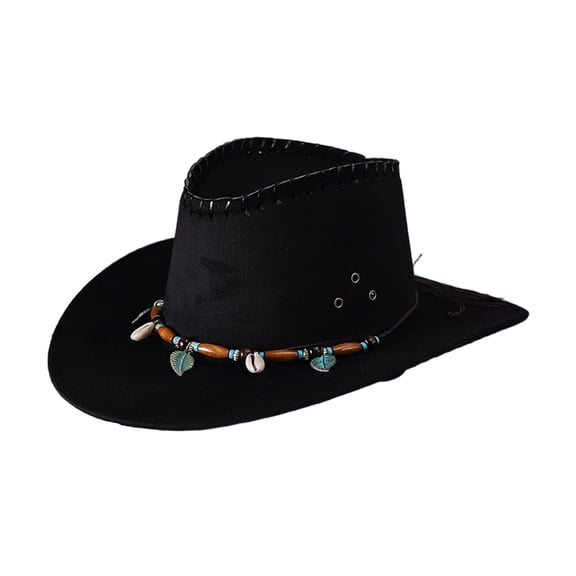 Space X Cap Size 8 Cowboy Hat Western Denim Curved High Hat Wool Brim Hat Style British Jazz Hat Men And Women