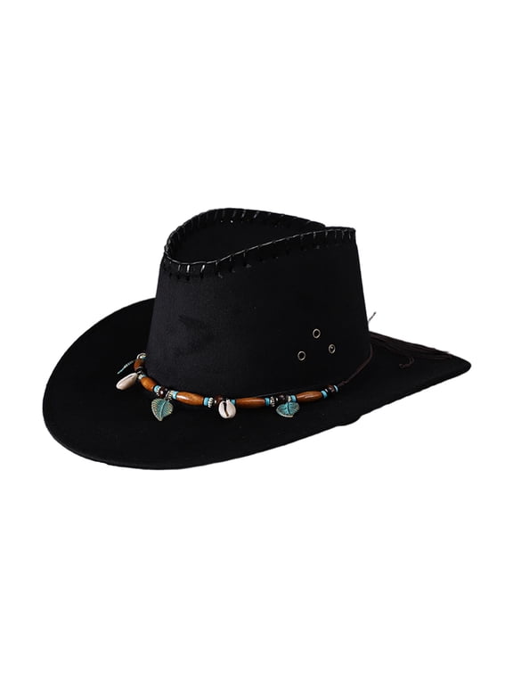 Space X Cap Size 8 Cowboy Hat Western Denim Curved High Hat Wool Brim Hat Style British Jazz Hat Men And Women