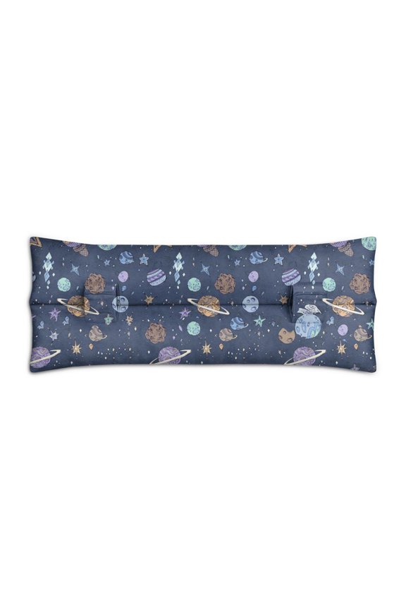 Space and Galaxy Aesthetic Mastectomy Seatbelt Pillow - Starry Night Sky Themed Cushion