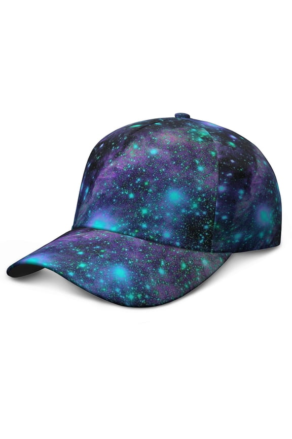 Space and Galaxy Aesthetic Rocket Baseball Cap – Durable Snapback Hat for Softball, Volleyball, Tennis, Golf Players and Sports Lovers