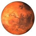 thumbnail image 1 of Space and Planets Mars Edible Cake Topper  fits 1/4 Sheet cake or larger, 1 of 2