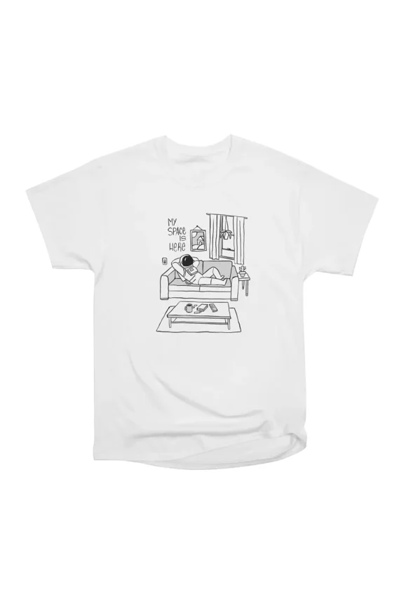 Space is here T-Shirt Tee Gift For Him Merch For Her Apparel For Friend