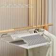 thumbnail image 1 of Space-saving Hanger, Slim Design, Non-slip Clothes Rack, Organized Wardrobe Storage, Plastic Hanger, Heavy-duty, Durable Plastic, Hanging Clothes, Closet Organization, Lightweight Hanger,, 1 of 9