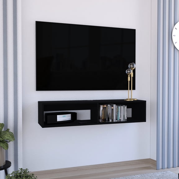 Space-saving - Open shelf storage design - Home theaters - Easy access to devices
