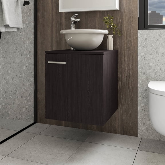 Space-saving Wall-mounted Design - Maximize Bathroom Floor Space with a Modern Floating Look