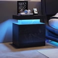 thumbnail image 1 of Space - saving multi - function side table / In bedroom or next to sofa / Instantly stylish modern decoration, 1 of 2