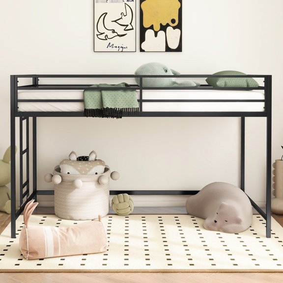 Space - saving twin loft bed suitable for various places / Versatile for different living environments
