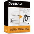 thumbnail image 1 of SpaceAid 20 Pack Vacuum Storage Bags, Space Saver Sealer Compression Bags (4 Jumbo/4 Large/4 Medium/4 Small/4 Roll), 1 of 7