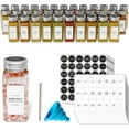 thumbnail image 1 of SpaceAid 36 Pcs Spice Jars with Labels, Empty 4oz Glass Spice Bottle, 1 of 7