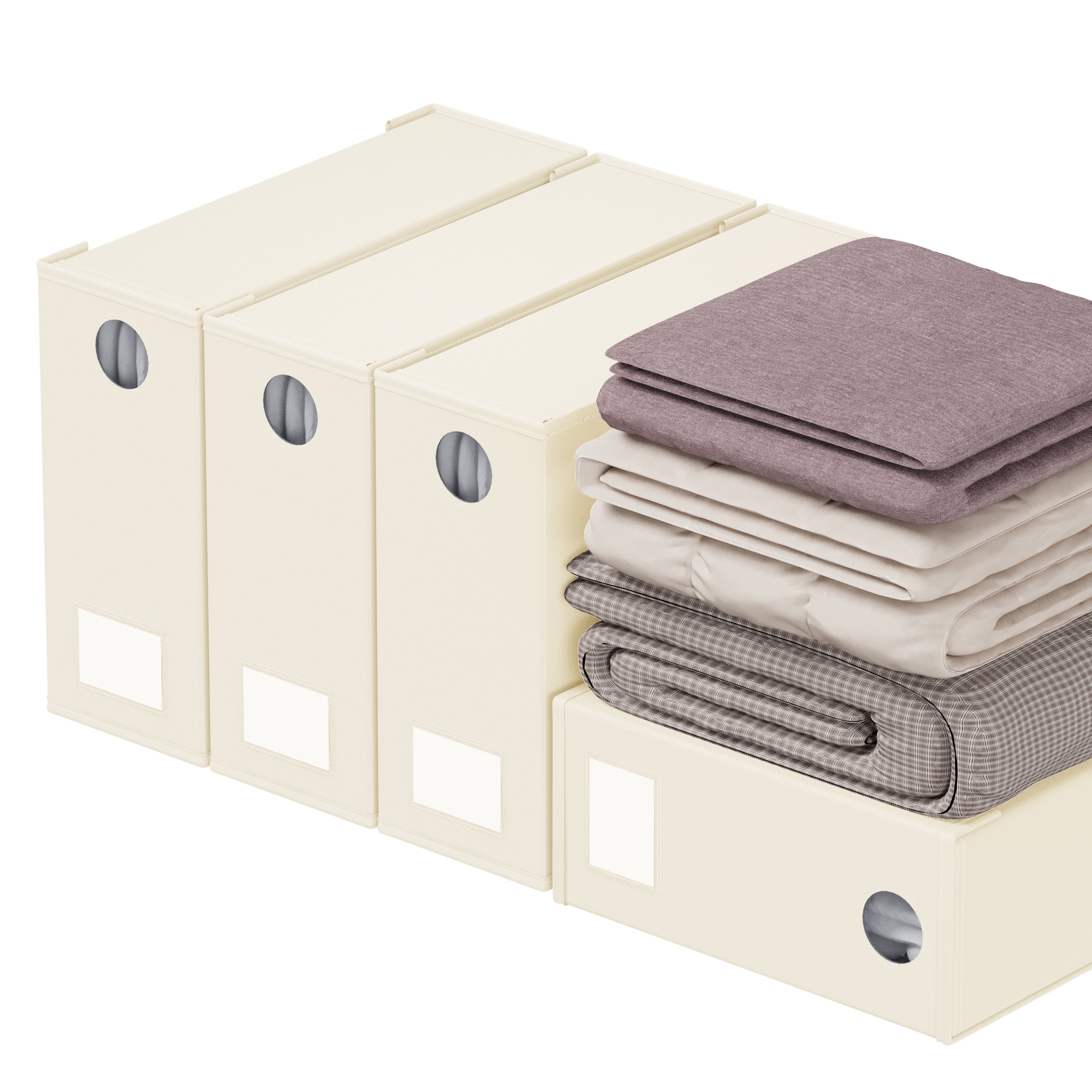 SpaceAid Bed Sheet Storage Organizers