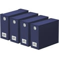 thumbnail image 1 of SpaceAid 4 Pack Sheet Organizers and Storage, Queen & King Size, Blue, Fabric, 1 of 7