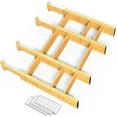 thumbnail image 1 of SpaceAid Bamboo Kitchen Organizer Drawer Dividers, Expandable (13.25-17 in), 13.25"L x 0.6"W x 2.6"H, 1 of 6