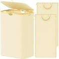 thumbnail image 1 of SpaceAid Double Laundry Hamper 2 Section with Lid and Removable Laundry Bags, 160L Clothes Basket, Beige, 1 of 7