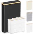 thumbnail image 1 of SpaceAid Extra Large Toilet Paper Storage with Lid, Slim Basket Holder, Black, 1 of 7
