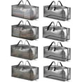 thumbnail image 1 of SpaceAid Heavy Duty Moving Bags, Extra Large, Clear (8 Pack), 1 of 6
