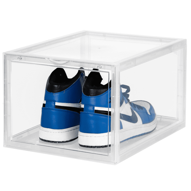 SpaceCrafters Shoe Storage Clear Shoe Storage Boxes Stackable
