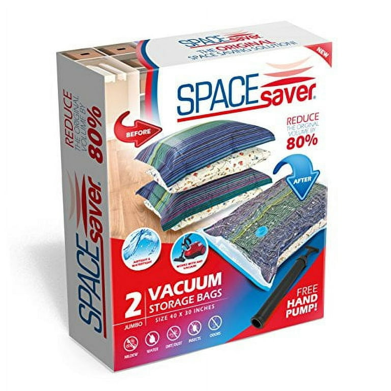 Vacuum Storage Bags,8 Pack (Small,24x16),Space Saver 80% Vacuum Storage  Bags,Storage Bags Vacuum Sealed of Clothes, Pillows,Comforters,Blankets