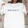 thumbnail image 1 of SpaceX Space Exploration Rocket Science Innovation Gear Unisex T-Shirt, up to size 3XL., 1 of 2