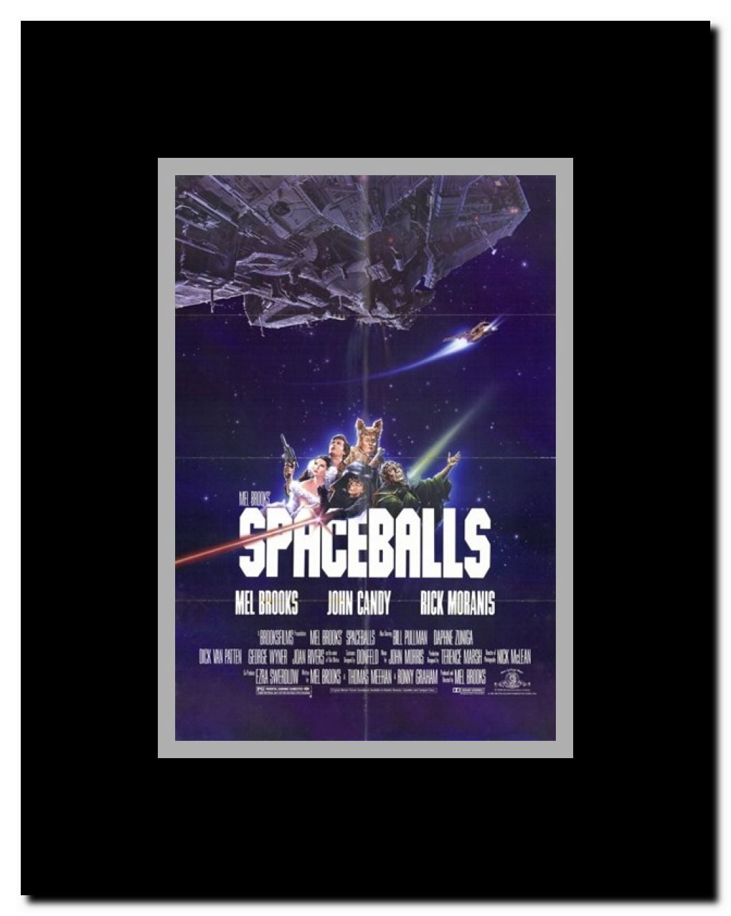 Spaceballs Framed Movie Poster