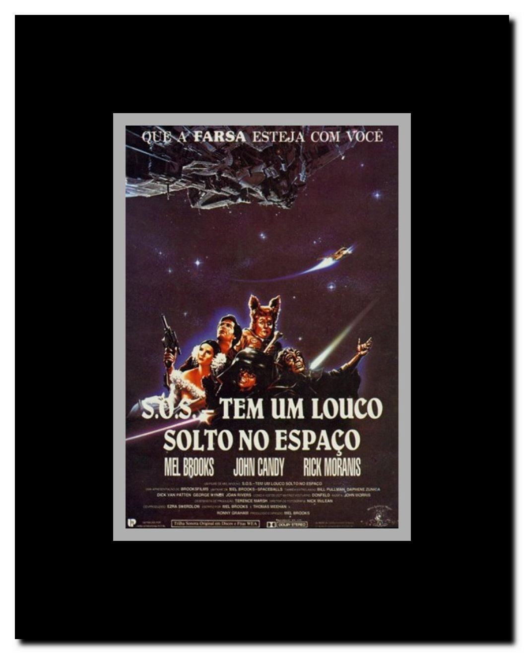 Spaceballs Framed Movie Poster