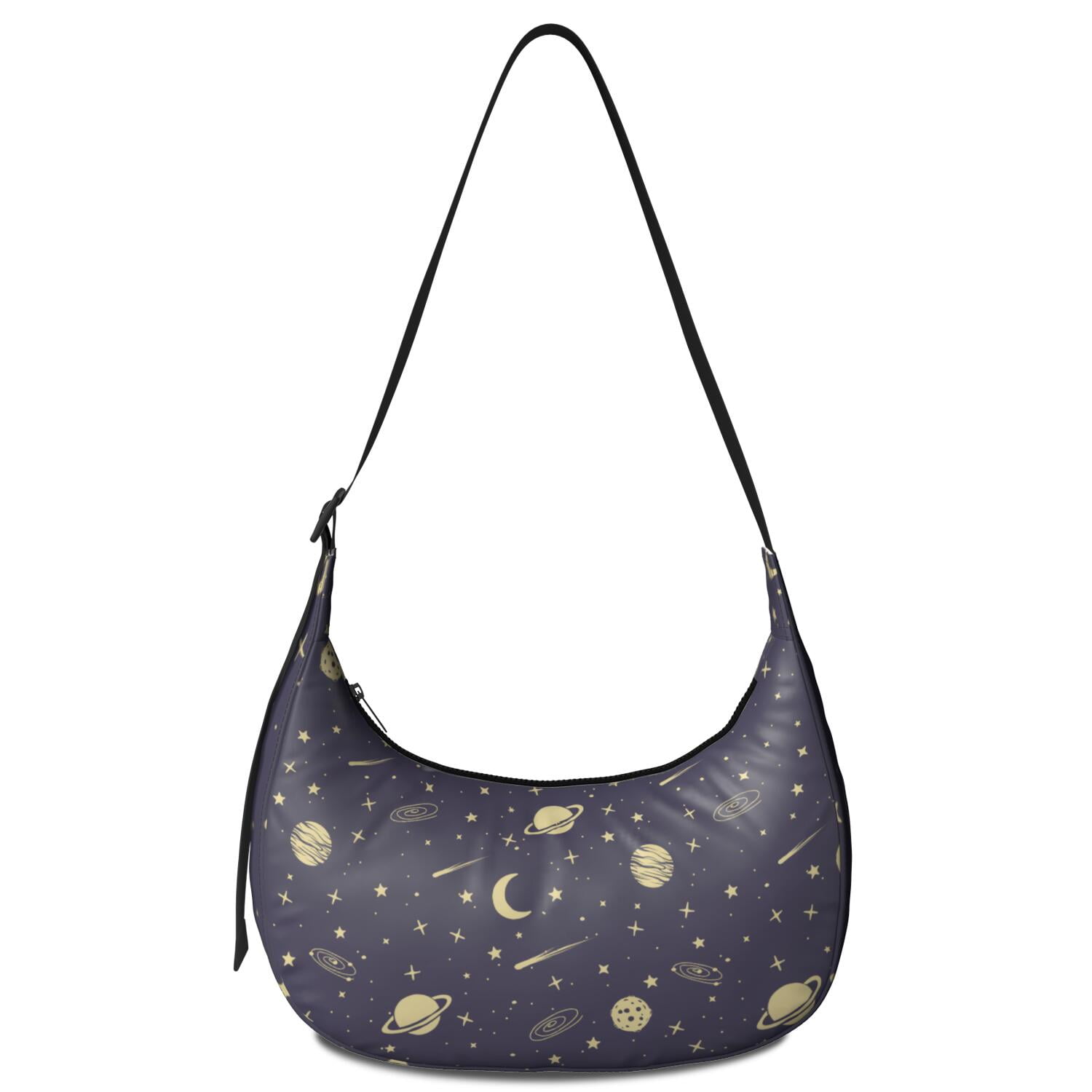 Astronaut Space Pattern Print Crossbody bags