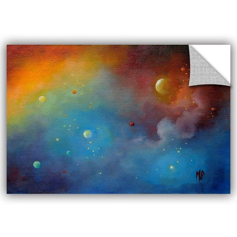 Spaced-Out Removable Wall Art Mural by Marina Petro