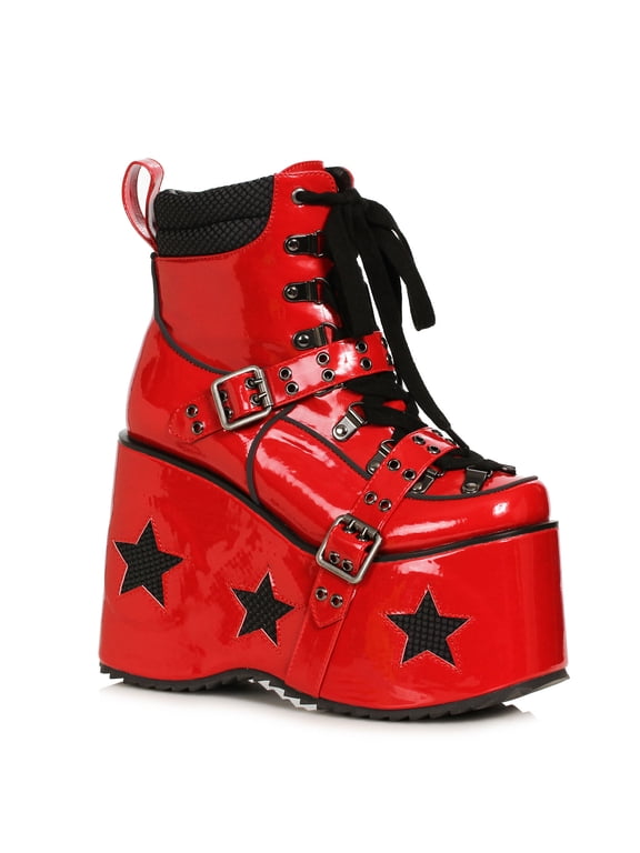 Star & Buckle 5" Platform Booties size 11