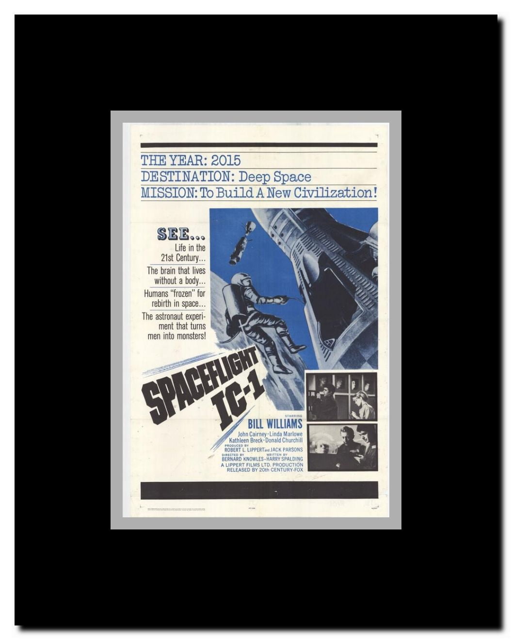 Spaceflight IC-1 Framed Movie Poster