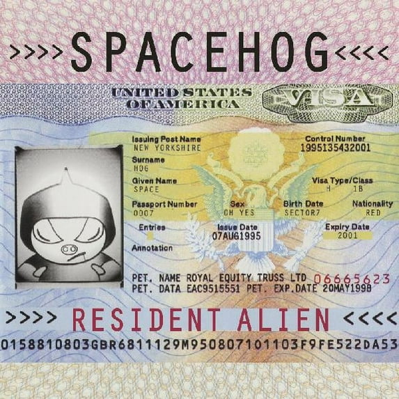 Spacehog - Resident Alien (Limited 2 LP Pink Vinyl) - Vinyl