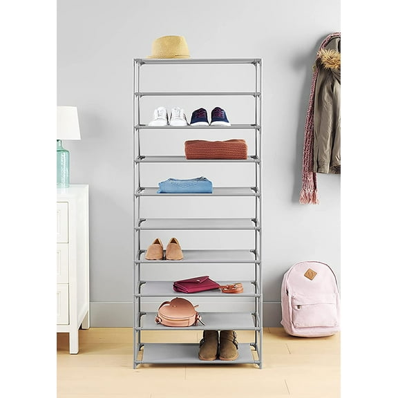 Spacemaker 10-Tier Tower - Lightweight -Standing Storage Shelves