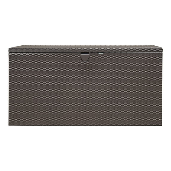 Arrow Spacemaker 4 x 2 x 2 ft Espresso 134 Gallon Steel Deck Box