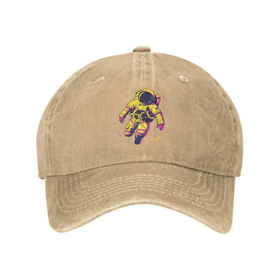 Spaceman Baseball Caps for Men Women Adjustable Casual Trucker Hats for Fishing Outdoor Activities Fashion Hats