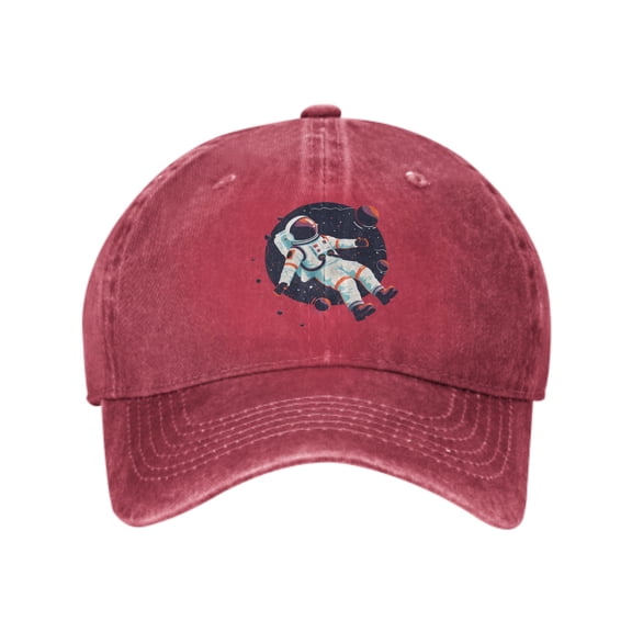 Spaceman Baseball Caps for Men Women Adjustable Casual Trucker Hats for Fishing Outdoor Activities Fashion Hats