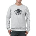 thumbnail image 1 of Spaceman Oortrait Sweatshirt Men -Smartprints Designs, Male 3X-Large, 1 of 4