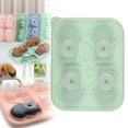 thumbnail image 1 of Spaceman & Penguin Silicone Ice Cube Trays Set - Food Grade Fun Shapes Molds for Cocktails, Whiskey & Jello | Dishwasher Safe Party Ice Maker (Bachelorette/Home Bar), 1 of 9