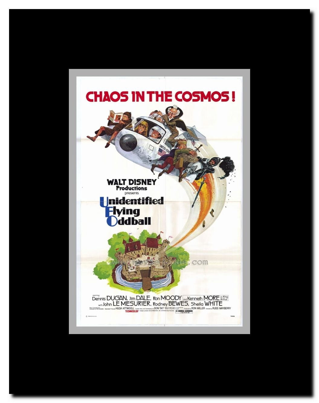 Spaceman and King Arthur Framed Movie Poster