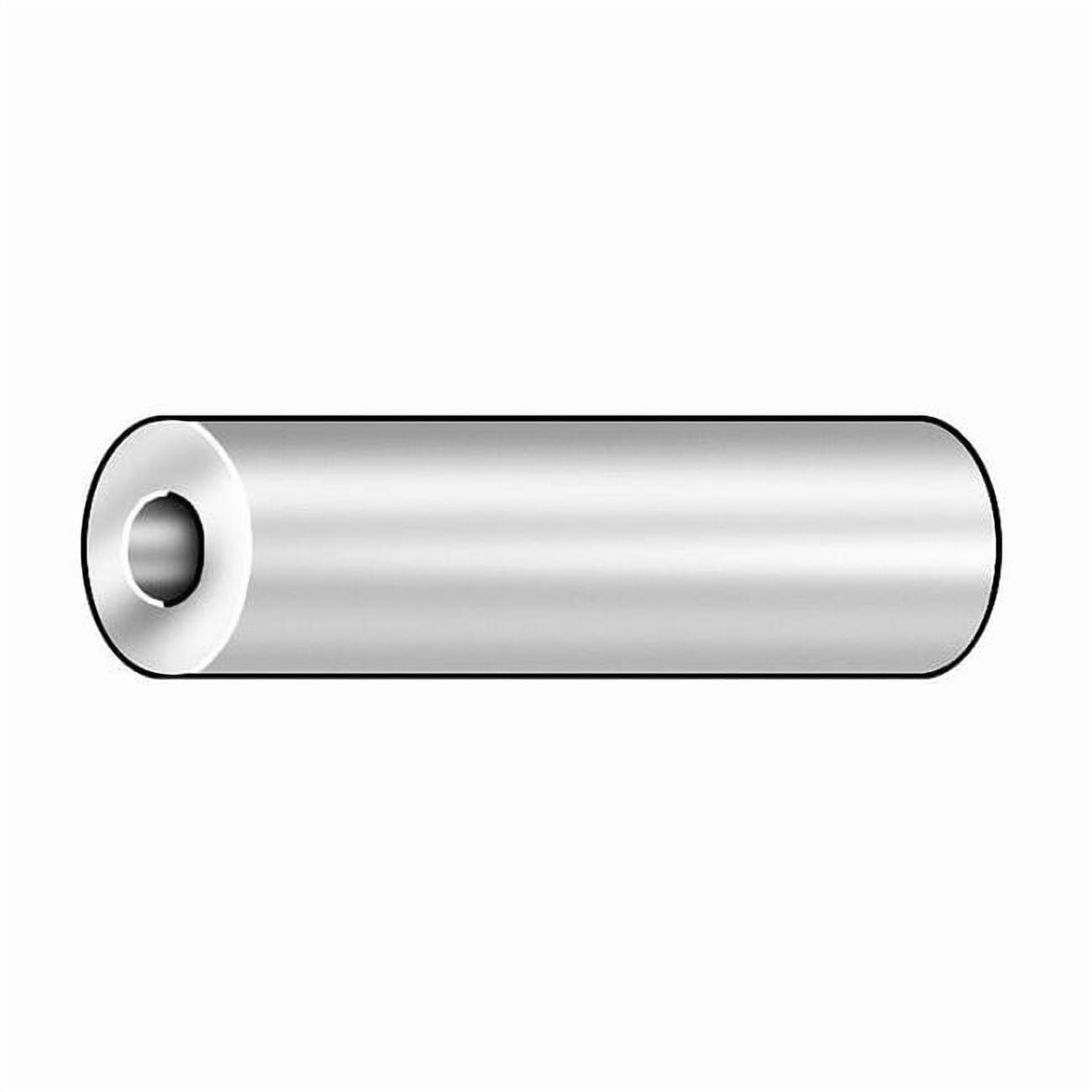 Spacer, 3/8 in Screw Size, Chrome Plated Steel, 3/4 in Overall Lg, 0.406 in Inside Dia, 5 PK