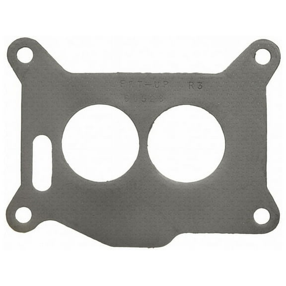 Spacer To Intake Manifold Carburetor Base Gasket - Compatible with 1983 - 1985 Ford F-150 1984