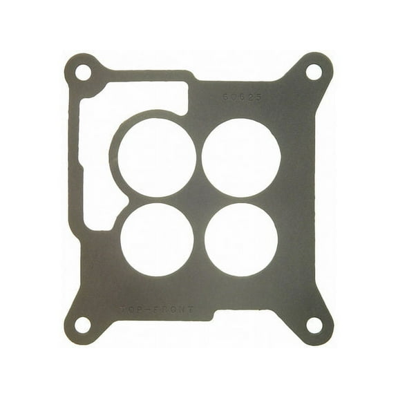 Spacer To Intake Manifold Carburetor Base Gasket - Compatible with 1984 - 1987 Ford E-150 Econoline 5.8L V8 VIN H HO 4BBL 1985 1986