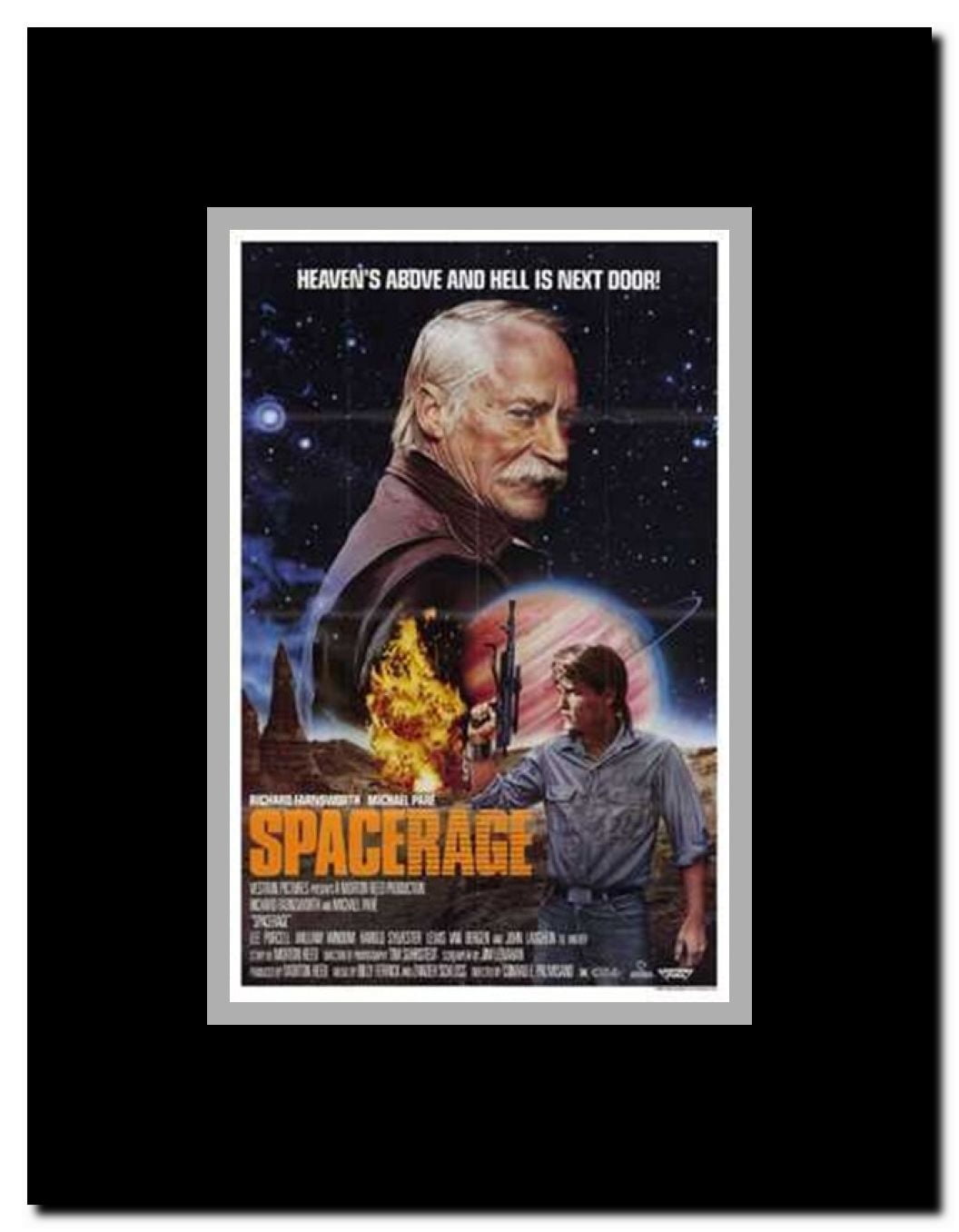 Spacerage Framed Movie Poster