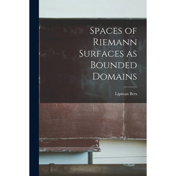 Spaces of Riemann Surfaces as Bounded Domains (Paperback)
