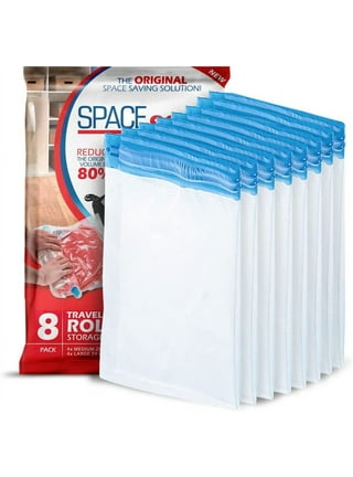 Acrodo Compression Bags Storage and Travel Space Saver Roll-Out Air  (10-Pack)
