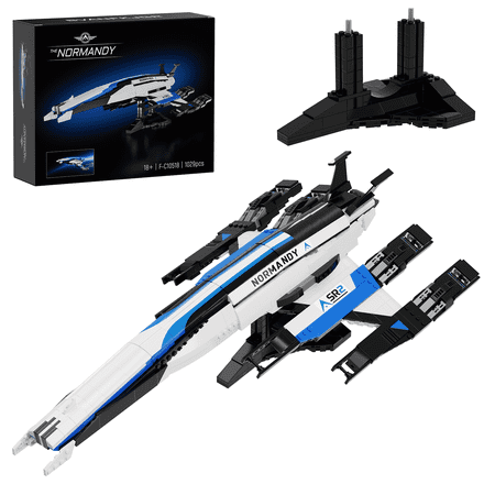 Normandy SR-2 Spaceship Building Blocks Sets Space Wars Aircraft Mode Toy Kit