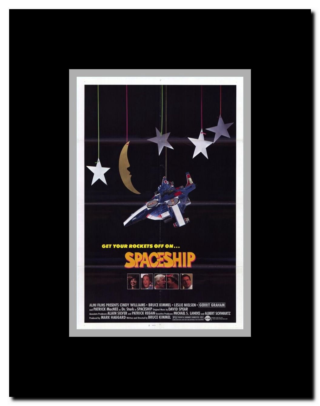 Spaceship Framed Movie Poster