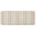 thumbnail image 1 of Spaceship Kitchen Mat, Rocket Designs Vintage Effect Exploration of the Universe Themed Vessel Image, Plush Decorative Kitchen Mat with Non Slip Backing, 47" X 19", Multicolor, by Ambesonne, 1 of 1