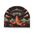 thumbnail image 1 of Spaceship Volcanos Napkin Holder for Table Clear Napkin Stand Paper Holder Acrylic Organizer Dispenser Napkins for Dinner Kitchen Restaurant Room, 1 of 8