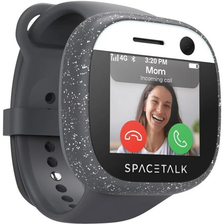 Spacetalk Adventurer 4G Kids Smart Watch Phone and GPS Tracker with Bonus JumpySIM Card (Midnight)
